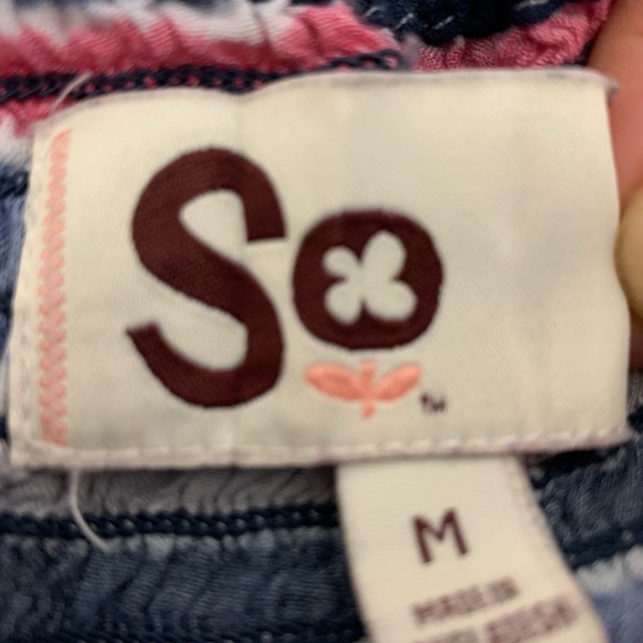 A SO brand striped dress. - Picture 2 of 2